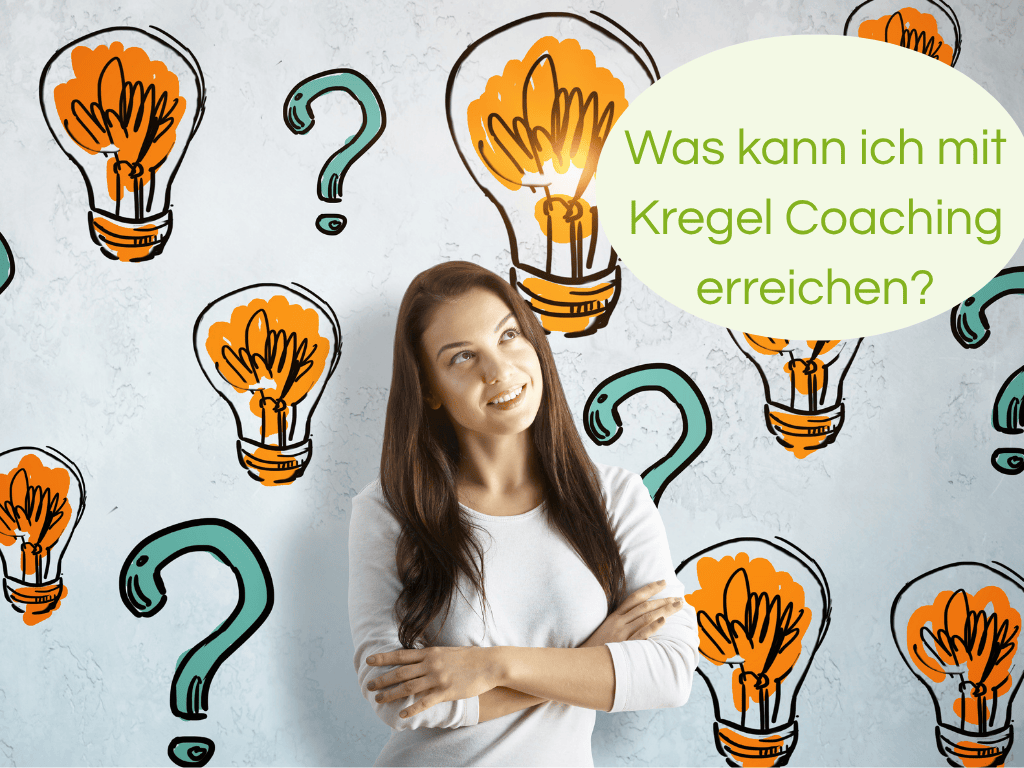Was du mit Kregel Coaching erreichst Frau, die sich fragt, was sie mit Kregel Coaching erreichen kann.