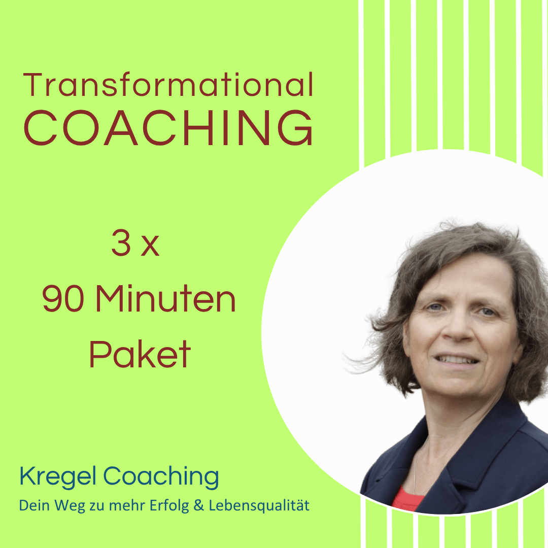 Transformational Coaching Paket – 3 Sitzungen à 90 Minuten bei Kregel Coaching