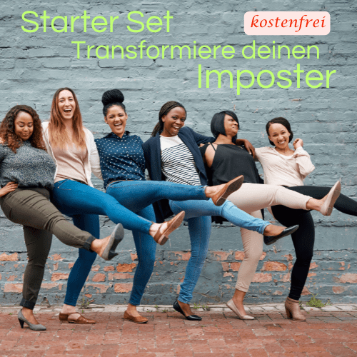 Gruppe junger Frauen lacht und hebt synchron das Bein – Symbol für positiven Einstieg & Empowerment